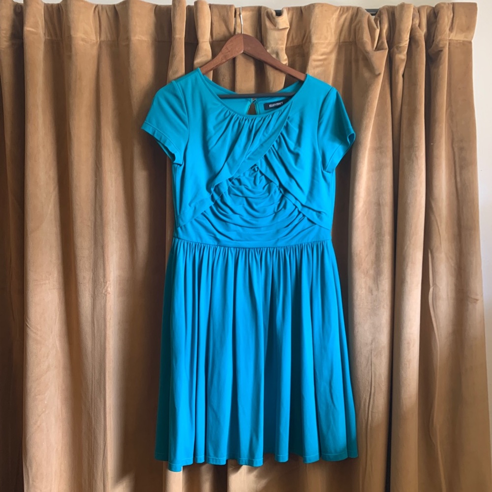 Ellen Tracy Turquoise Dress